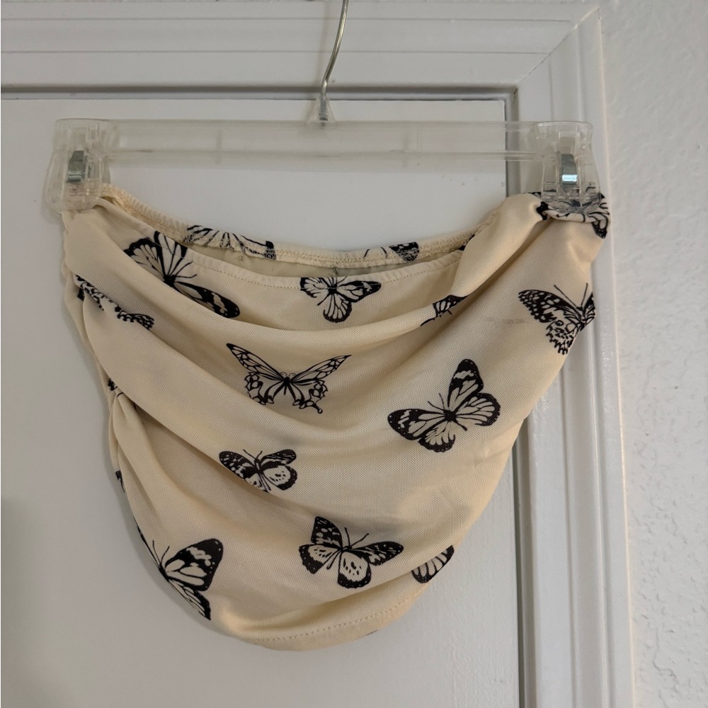 Butterfly Tube Top